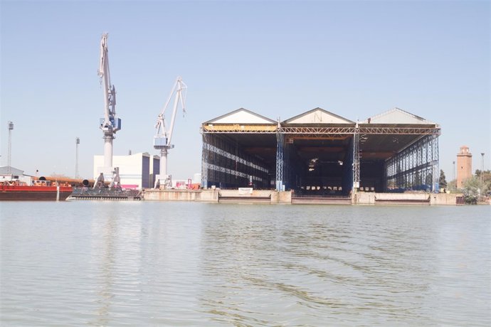 Instalaciones de Gestamp en el Puerto de Sevilla