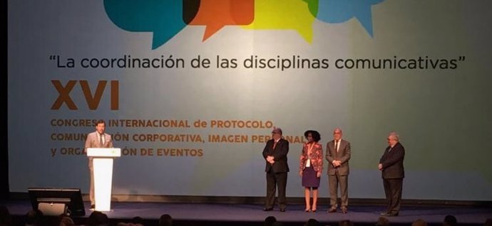 El alcalde de Valladolid interviene en la inauguración del Congreso de Protocolo