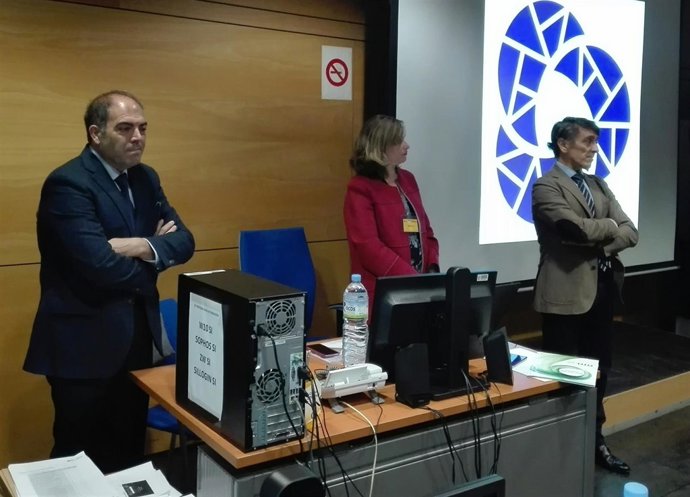Lorenzo Amor, durante su participación en la jornada