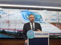 El PP regional, "satisfecho" por el "compromiso" de Fomento para que el AVE llegue antes de 2020 a Cartagena y a Lorca