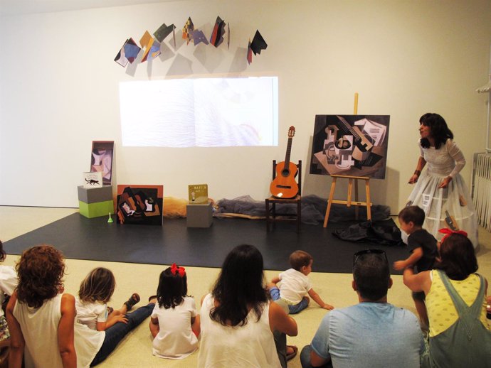 Taller cubismo infantil Museo Thyssen Málaga