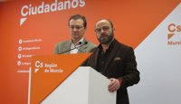 Cs denuncia la "hipocresía" del PP y la "incoherencia" del PSOE regional en materia de financiación autonómica y agua