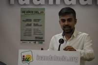 IU: PSOE-A y Cs "aplican el rodillo" en el Presupuesto, que "ignora la pobreza y satisface a la Andalucía conservadora"