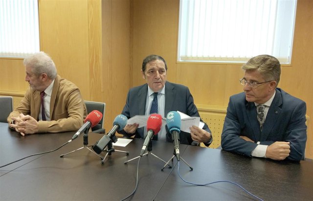 Saéz Aguado durante la presentación del estudio