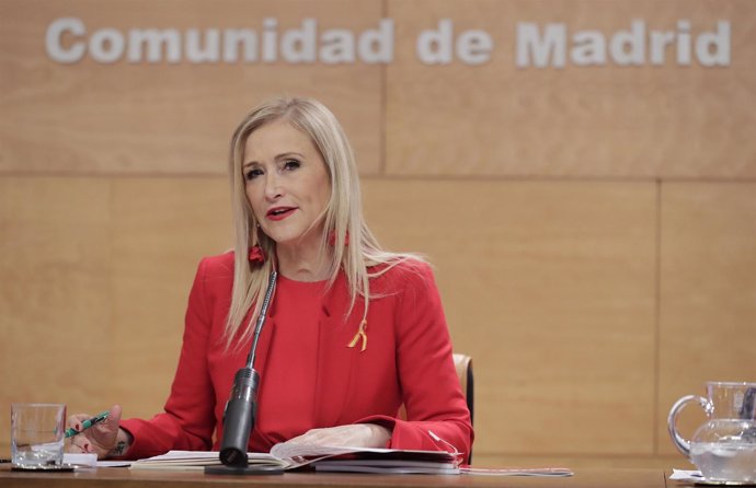 Cifuentes Preside La Reunión Del Consejo De Gobierno.
Presentacion Presupuestos.