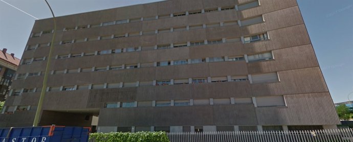 Edificio donde supuestamente disparaba el hombre 