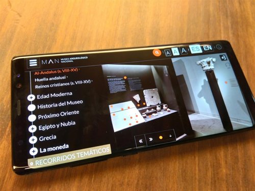 Samsung Museo Arquelógico Nacional MAN Virtual