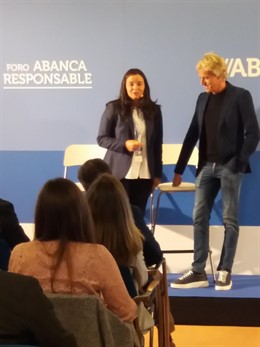 Jesús Calleja en el Foro Abanca