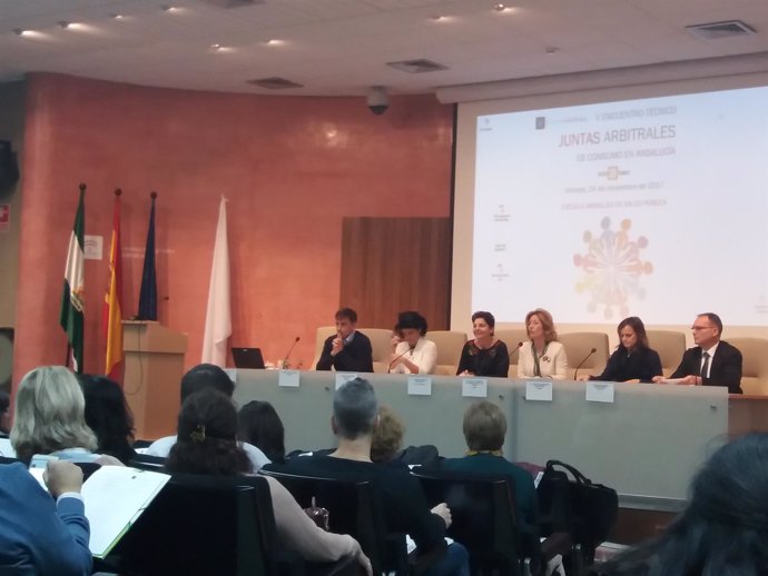 Conferencia del V Encuentro Técnico de Juntas Arbitrales de Consumo de Andalucía