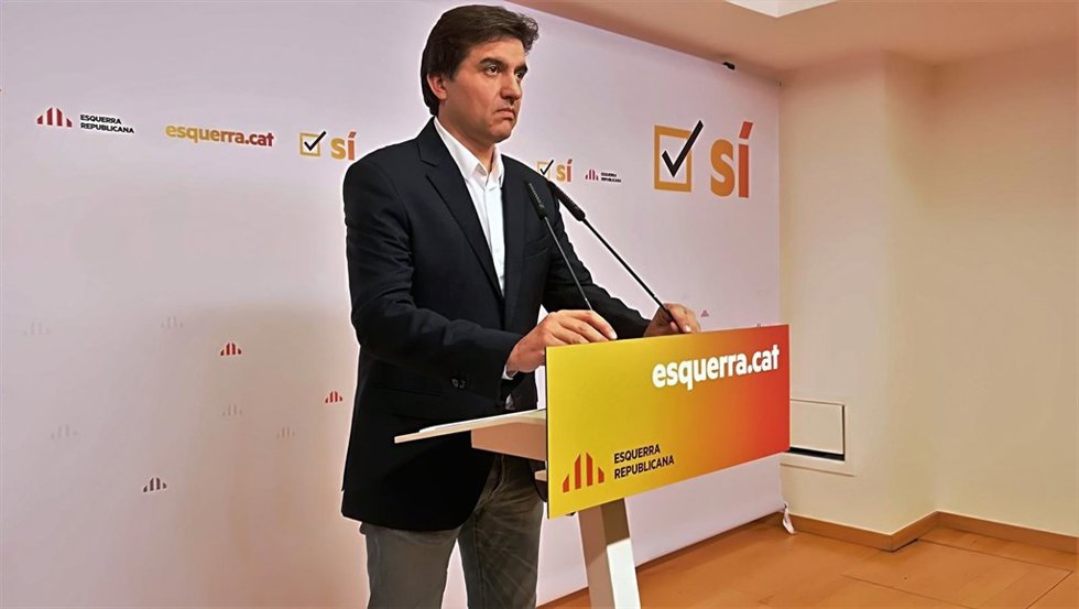 El portavoz de ERC, Sergi Sabrià