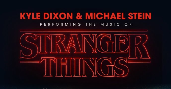 Cartell del concert dels membres de Survive sobre 'Stranger Things'