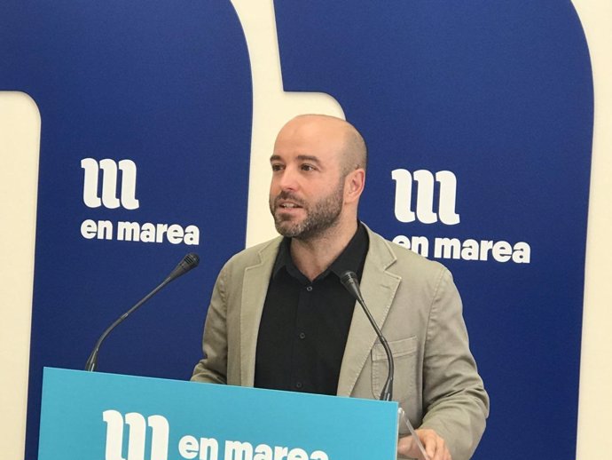 El portavoz parlamentario de En Marea, Luís Villares