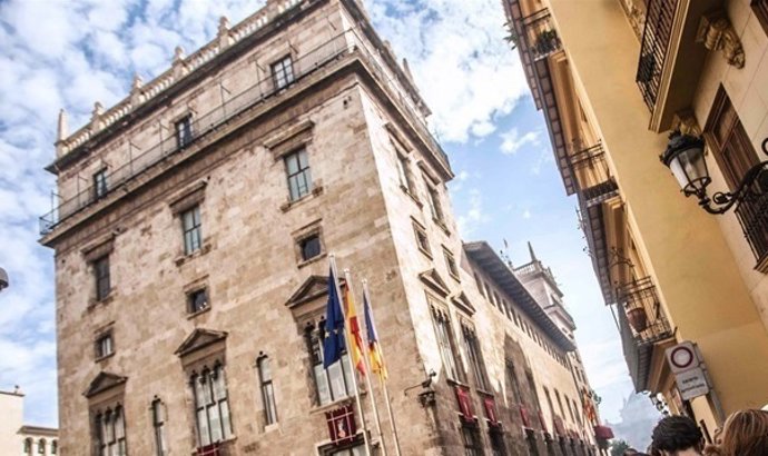 IMAGEN DEL PALAU DE LA GENERALITAT VALENCIANA 