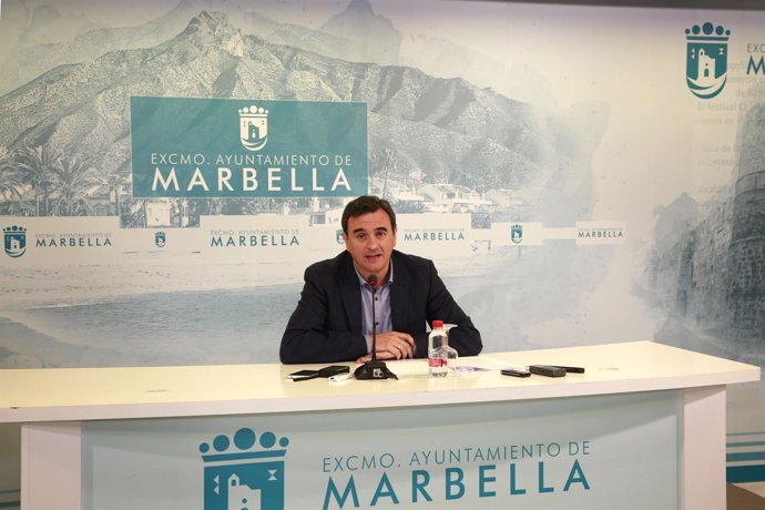 El portavoz municipal de Marbella (Málaga), Félix Romero