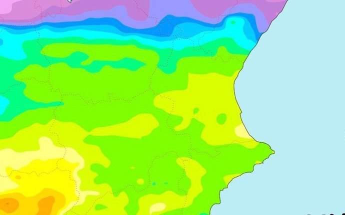 Mapa de precipitaciones 
