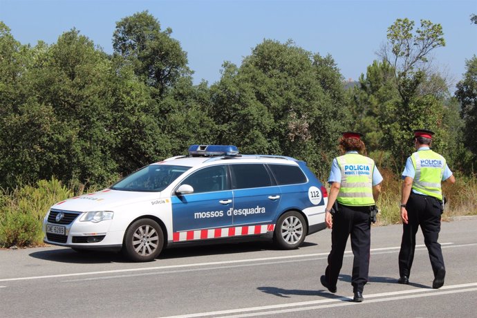 Coche patrulla de Mossos