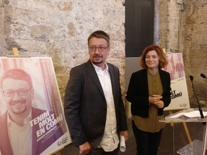Xavier Domènech i Elisenda Alamany (CatECP)