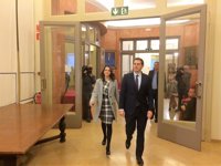 Albert Rivera (Cs) ve a Puigdemont como el "espantapájaros de las empresas" en Catalunya