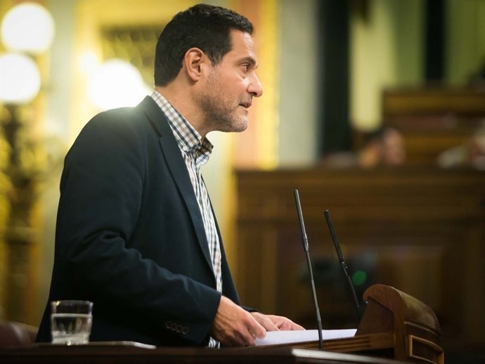 El diputat d'En Comú Podem Josep Vendrell al Congrés