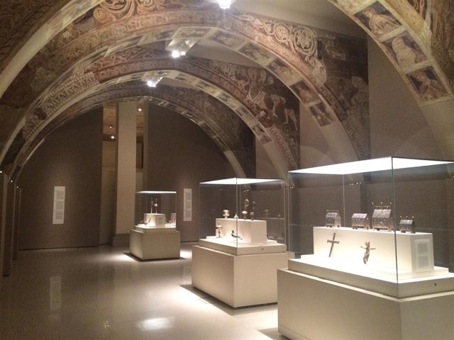 Pinturas murales del Monasterio de Sijena en el MNAC