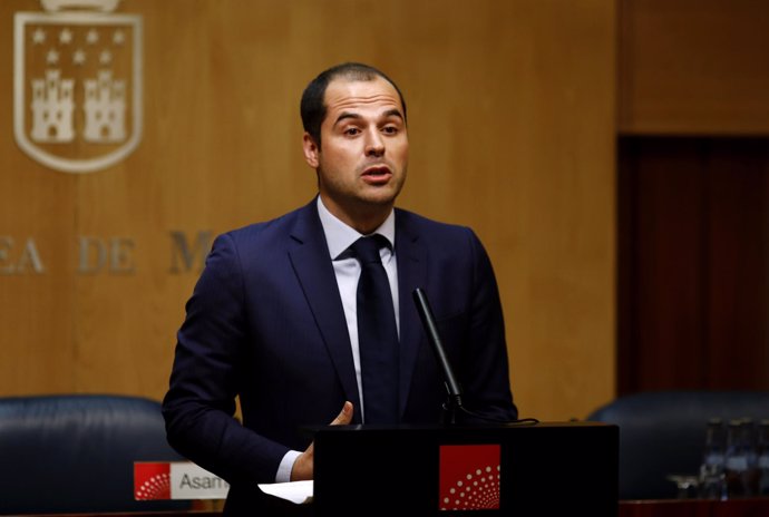 Ignacio Aguado, portavoz de Ciudadanos en la Asamblea de Madrid