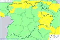 Nevadas y mínimas de hasta -6 grados el miércoles en Burgos, León, Palencia y Soria