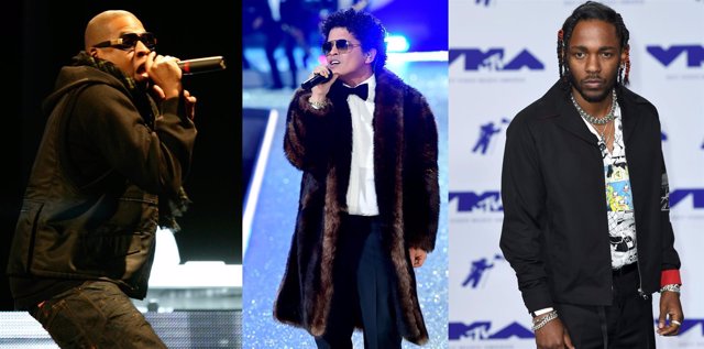 JAY-Z, BRUNO MARS Y KENDRICK LAMAR