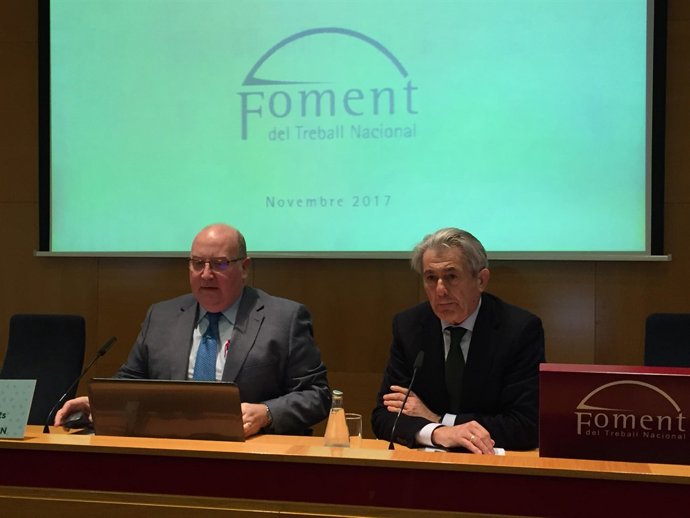 Salvador Guillermo i Valentí Pich (Foment del Treball)