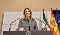 Susana Díaz afirma que Andalucía será la garantía "de que no haya brechas de desigualdad" entre ciudadanos y territorios