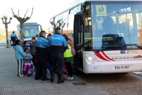 La Policía Local de León realizará controles a los autobuses de transporte escolar y de menores