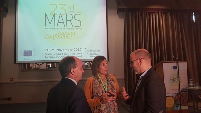 Milagros Marcos presenta el proyecto en Dublín