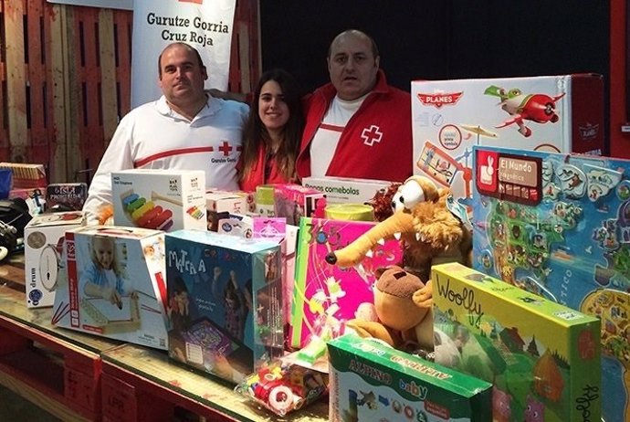 Campaña de juguetes de Cruz Roja Gipuzkoa