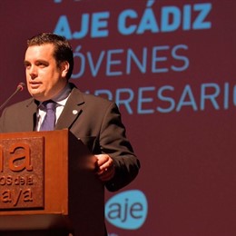 Curro Martínez, presidente de AJE
