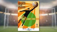 Lev Yashin, protagonista en el cartel del Mundial de Rusia 2018