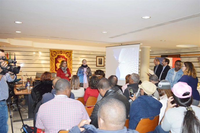 Encuentro entre representantes  de Punta Umbría y República Dominicana.