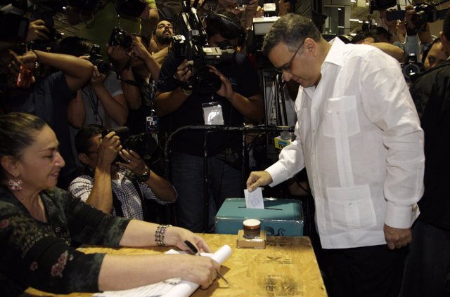 El presidente de El Salvador, Mauricio Funes