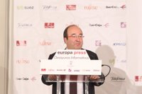 Iceta asegura que le gustaría tener a Domènech de "aliado" porque es un "hombre sólido"