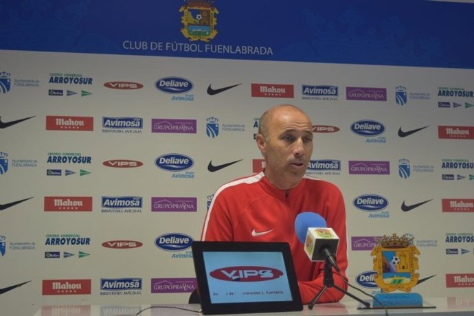 Antonio Calderón, entrenador del Fuenlabrada