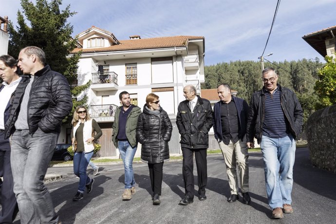 Mazón y el alcalde supervisan las obras