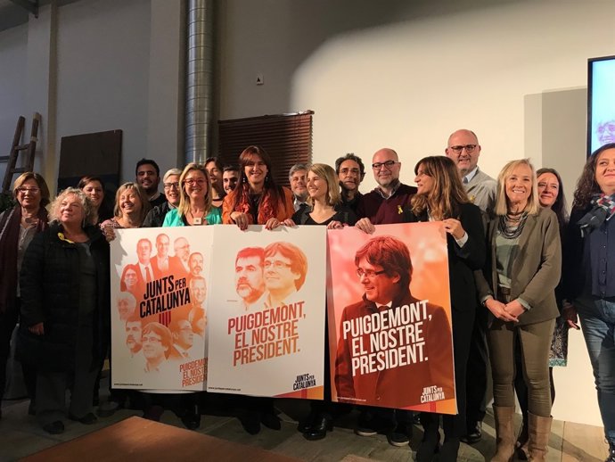 Candidats de JuntsxCat (PDeCAT) per a les eleccions catalanes del 21D de 2017