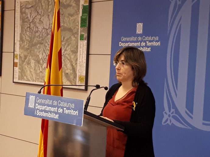 La dtora.Gral Qualitat Ambiental i Canvi Climàtic M.Rius