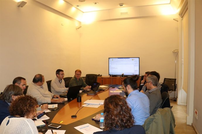 Videoconferencia en el Parlament