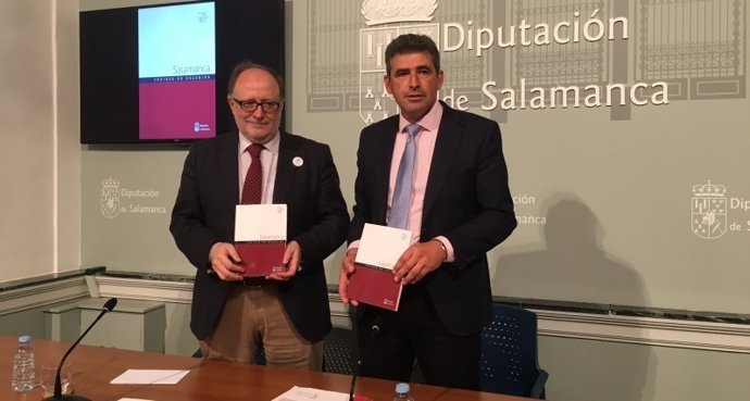 Mariano Esteban y Julián Barrera,  de izda a dcha.