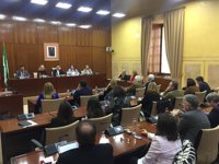 Moreno critica la "subordinación" de Cs al PSOE-A a pesar de los "insultos" a Rivera "un día sí y otro también"