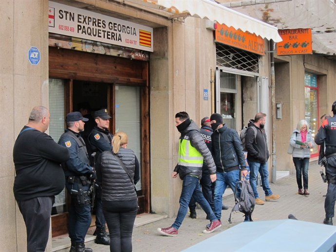 Operació contra la màfia georgiana a Barcelona