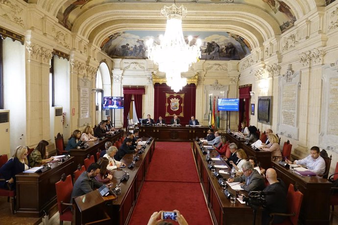 Pleno extraordinario Málaga. Noviembre 2017 