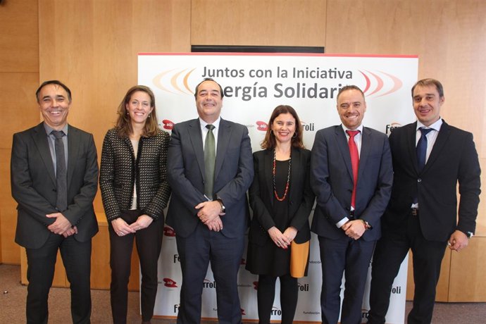 Representantes de Ferroli y de Fundación EDP