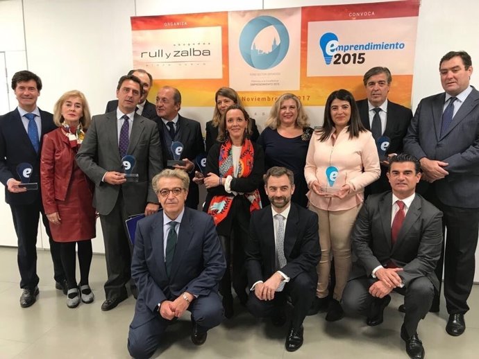 Entrega de los premios.