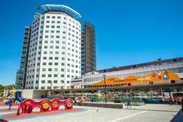 Entrada Hospital Maternoinfantil de Vall d'Hebron de Barcelona