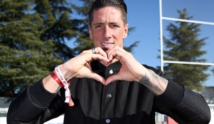 Fernando Torres apadrina 'Pulsera Salvavidas'